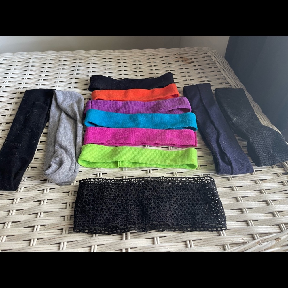 Head bands multicolored